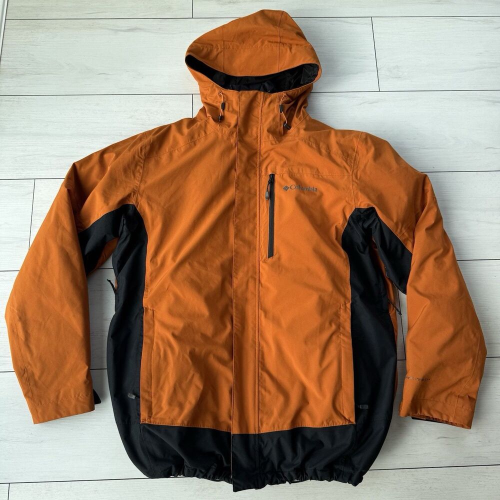 Columbia Lhotse III Interchange Jacket Mens Large 3 in 1 Omnitech Winter Coat